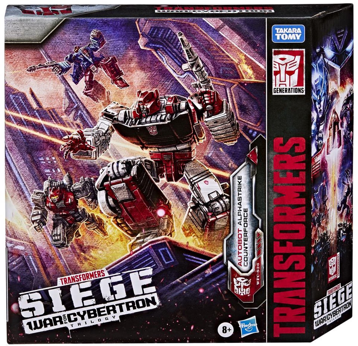 Hasbro Transformers WFC: Siege Autobot Alpha Strike Counterforce 3-Pack