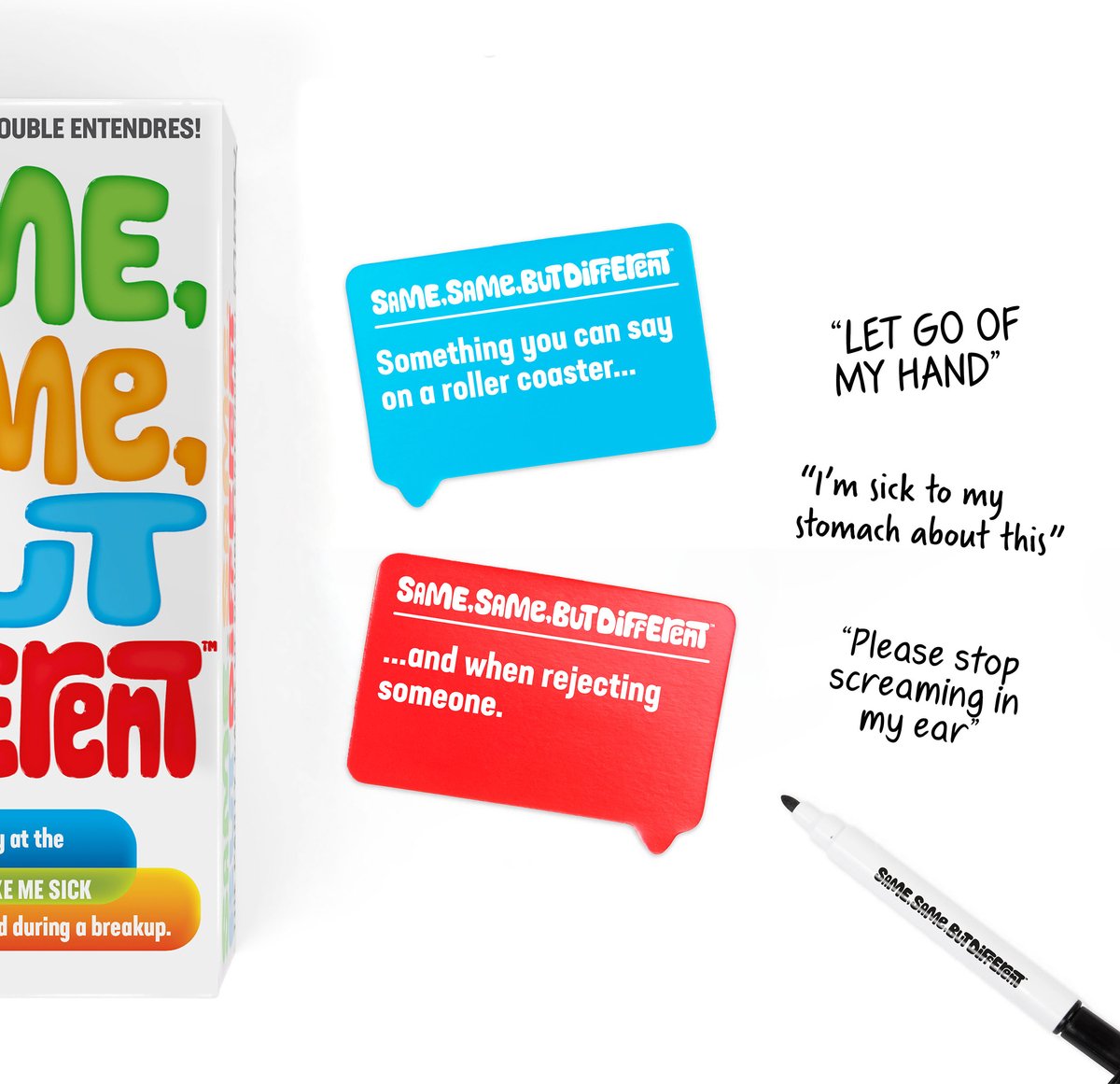 Hvad memer du - samme samme, men anderledes - det tvetydige festspil fra skaberne