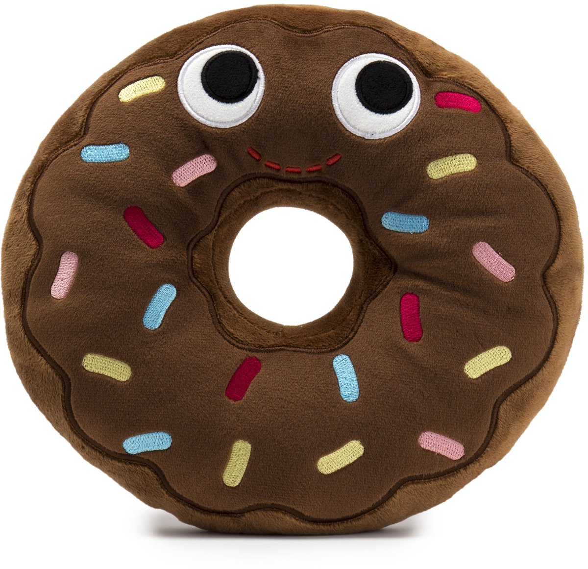 Kidrobot yummy world ben chokolade donut kæletøj - blød plys - 20 cm