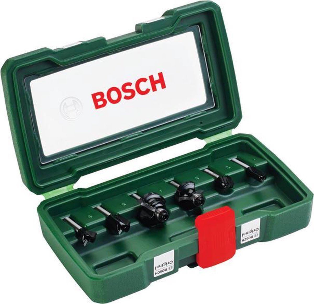 Bosch sæt hm træfræsere 6-delt - diameter 6 mm