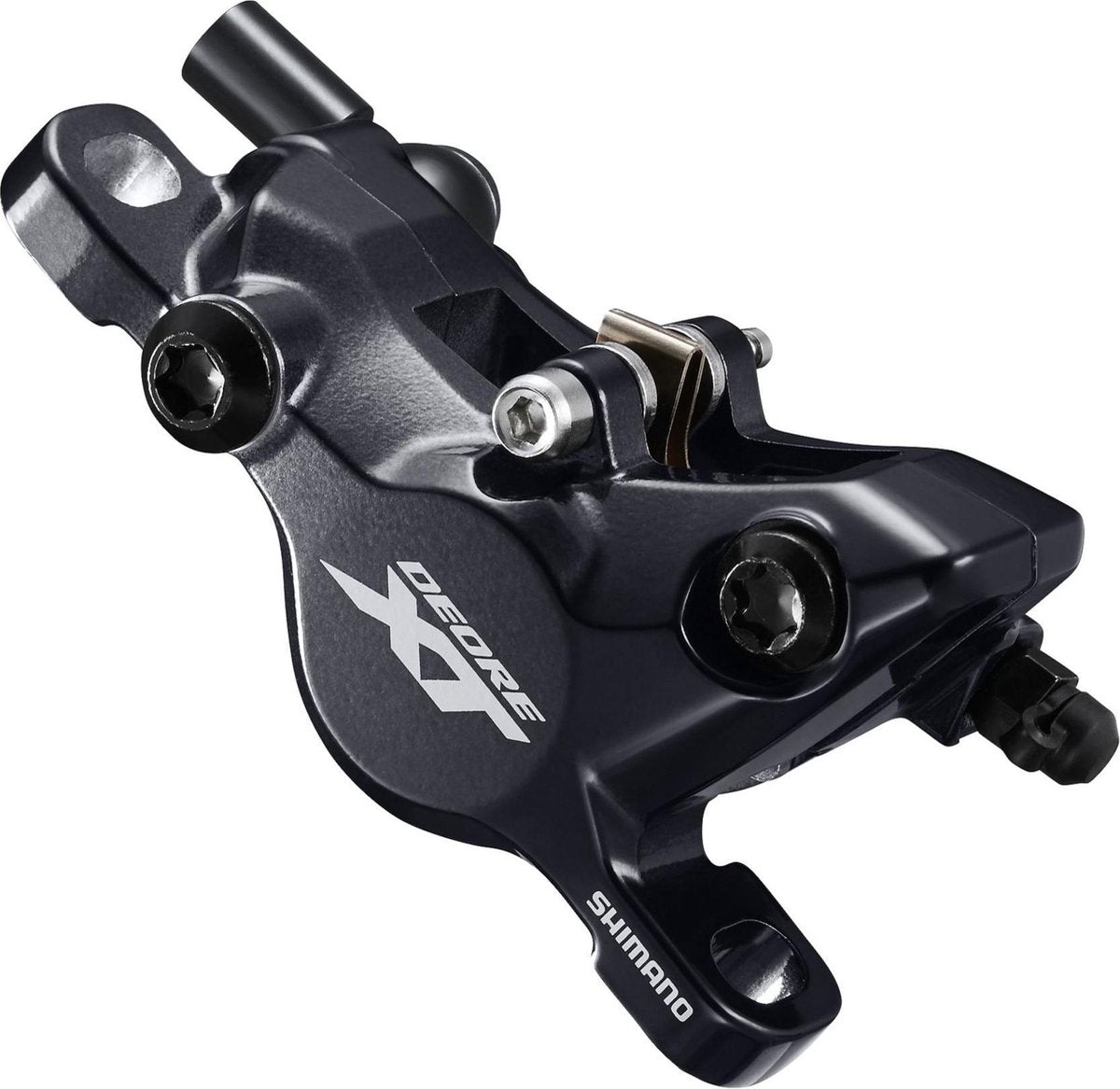 Shimano skivebremsecaliper Deore XT M8100 postmount front bag sort