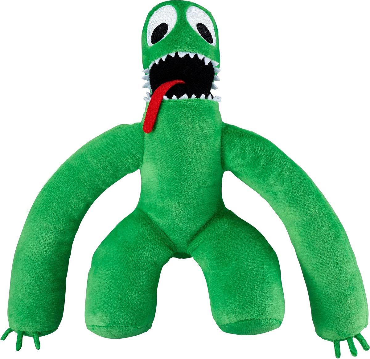 Rainbow friends krammetøj - grøn - 20cm