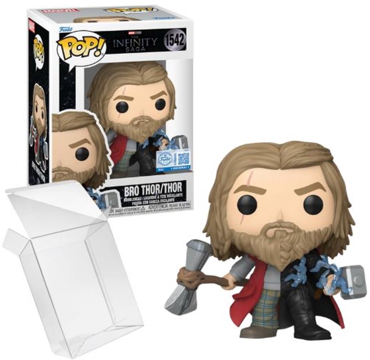Funko pop! marvel: infinity saga - bro thor thor #1542 special edition eksklusiv