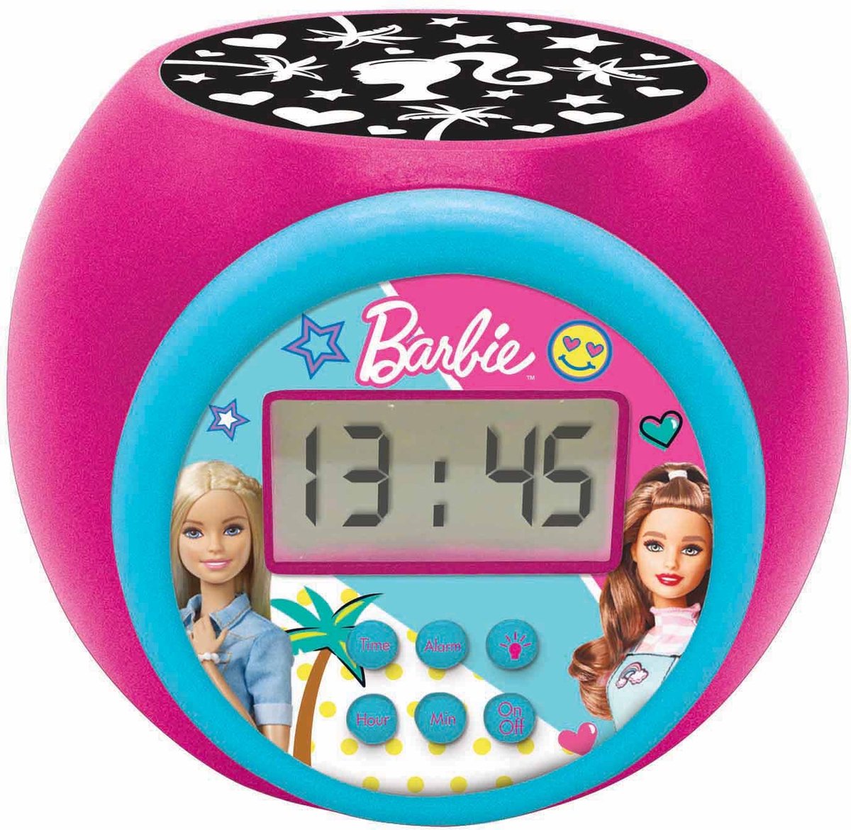 Lexibook barbie projektor vækkeur med timer