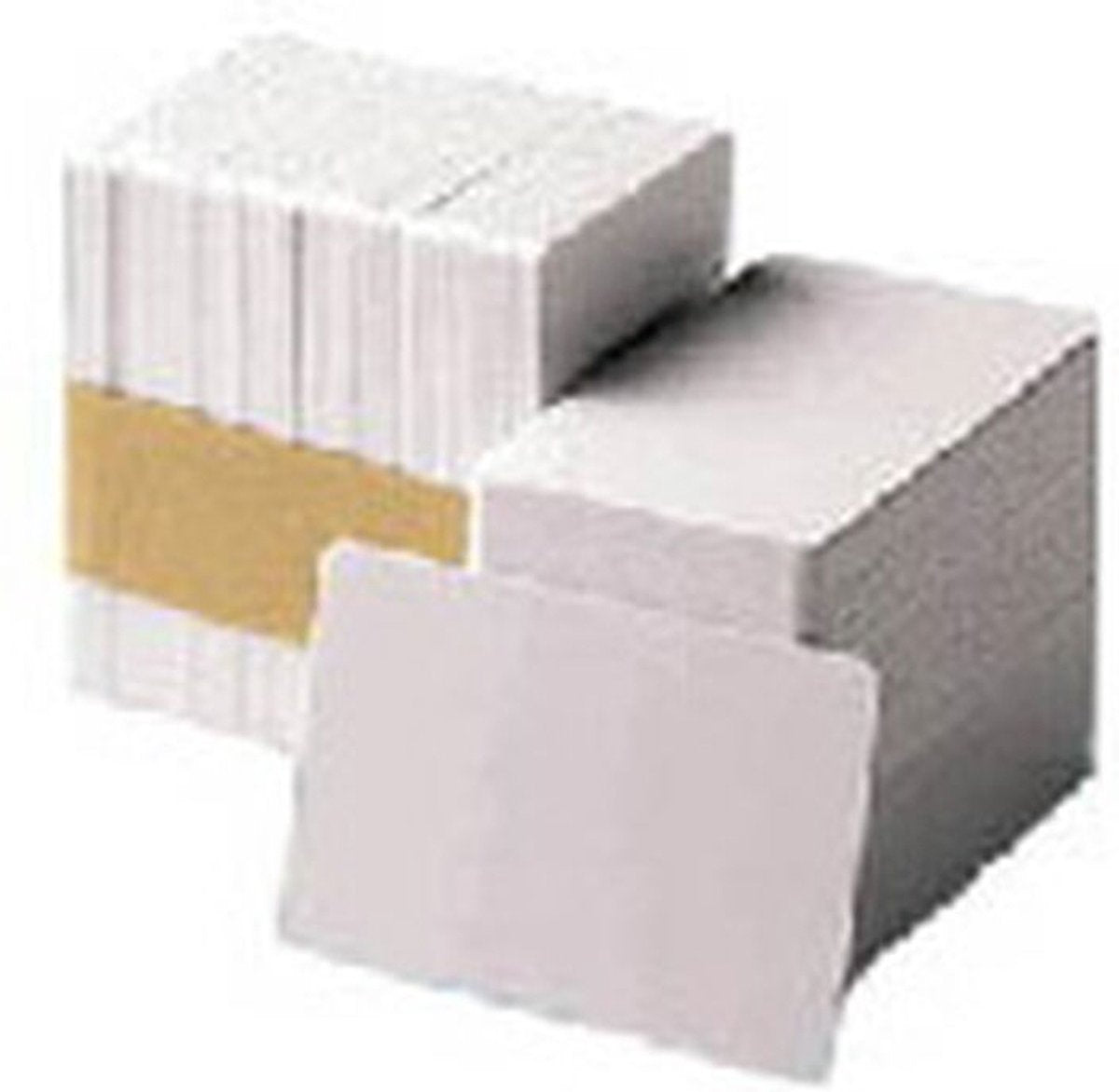 Zebra premier pvc-kort, 30 mil (5 pakker x 100)