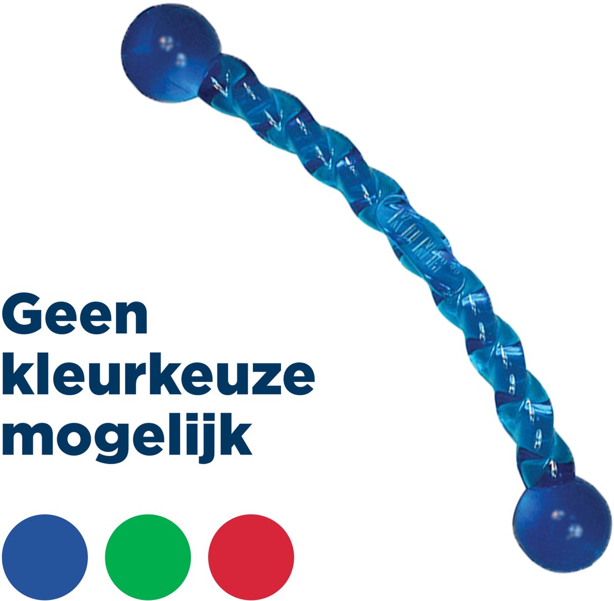 Kong safestix small - tyggelegetøj - 30 cm x 8,8 cm x 6,2 cm - tilfældig farve - 1 stk.