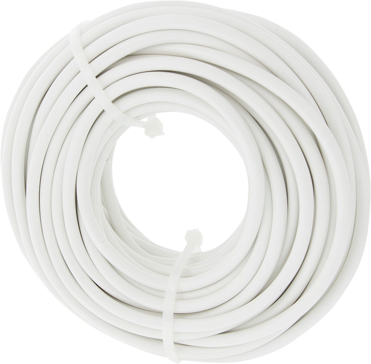 Q-link husholdningsledning - vmvs - belastningskapacitet op til 1200w - 3 x 0,75 mmâ² - 20 m - hvid