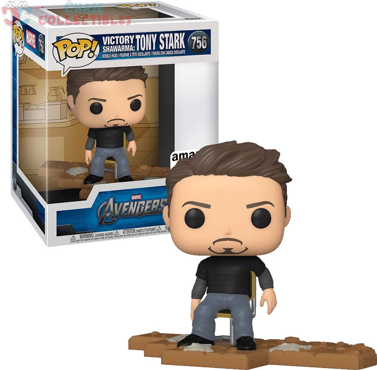 Funko pop! - tony stark sejr 'swawarma' - #756 - eksklusiv for Amazon