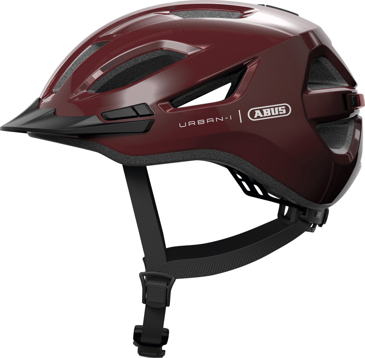Abus hjelm urban-i 4.0 kastanjerød l 57-61cm