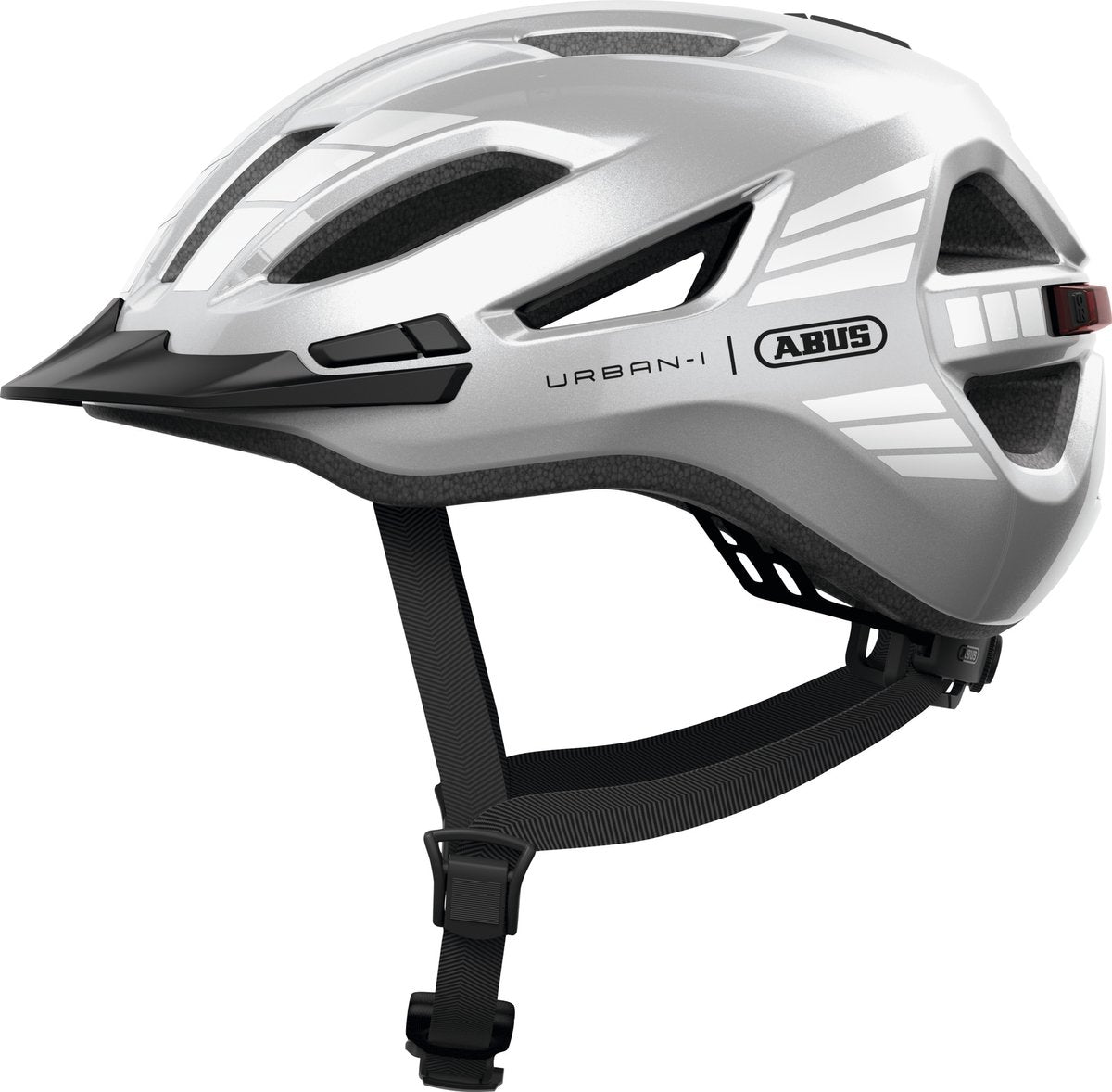 Abus hjelm urban-i 4.0 signal sølv l 57-61cm