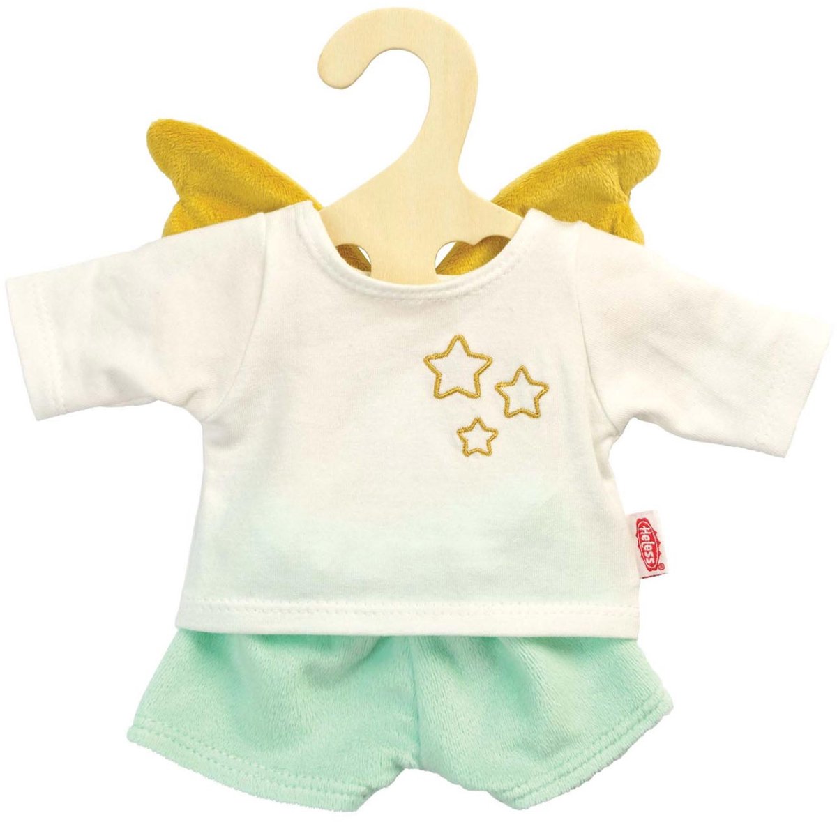Heless engledukke outfit, 20-25 cm