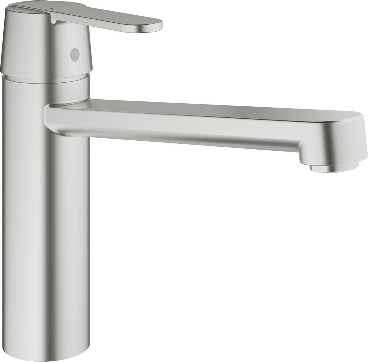 Grohe få køkkenhane - medium tud - rustfrit stål look
