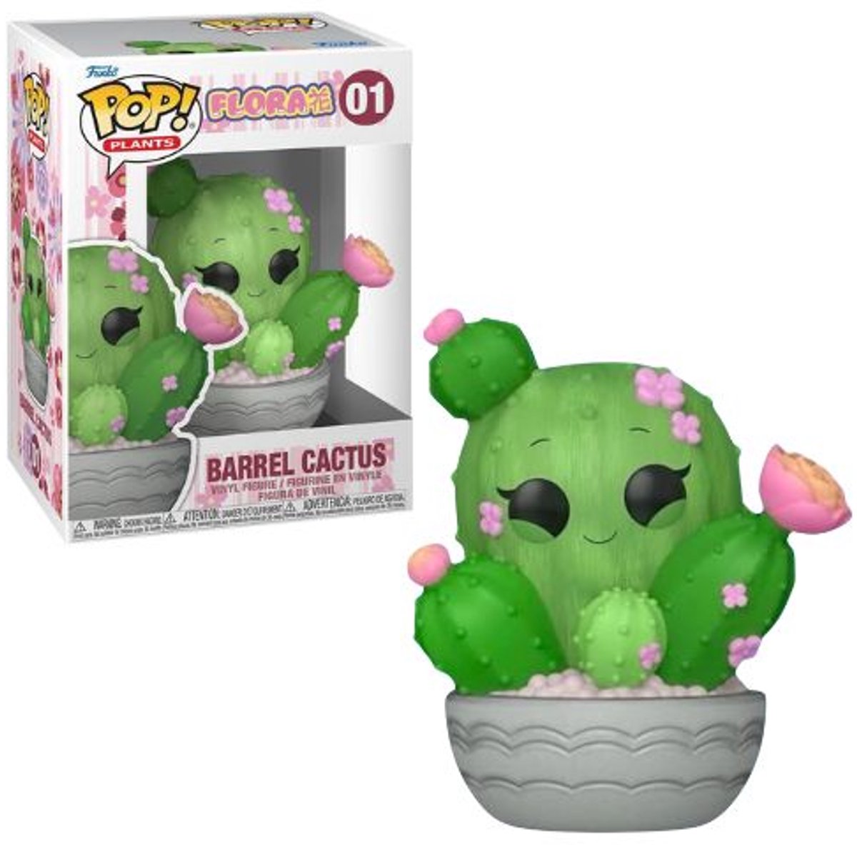 Funko pop! kawaii planter - tønde kaktus #01