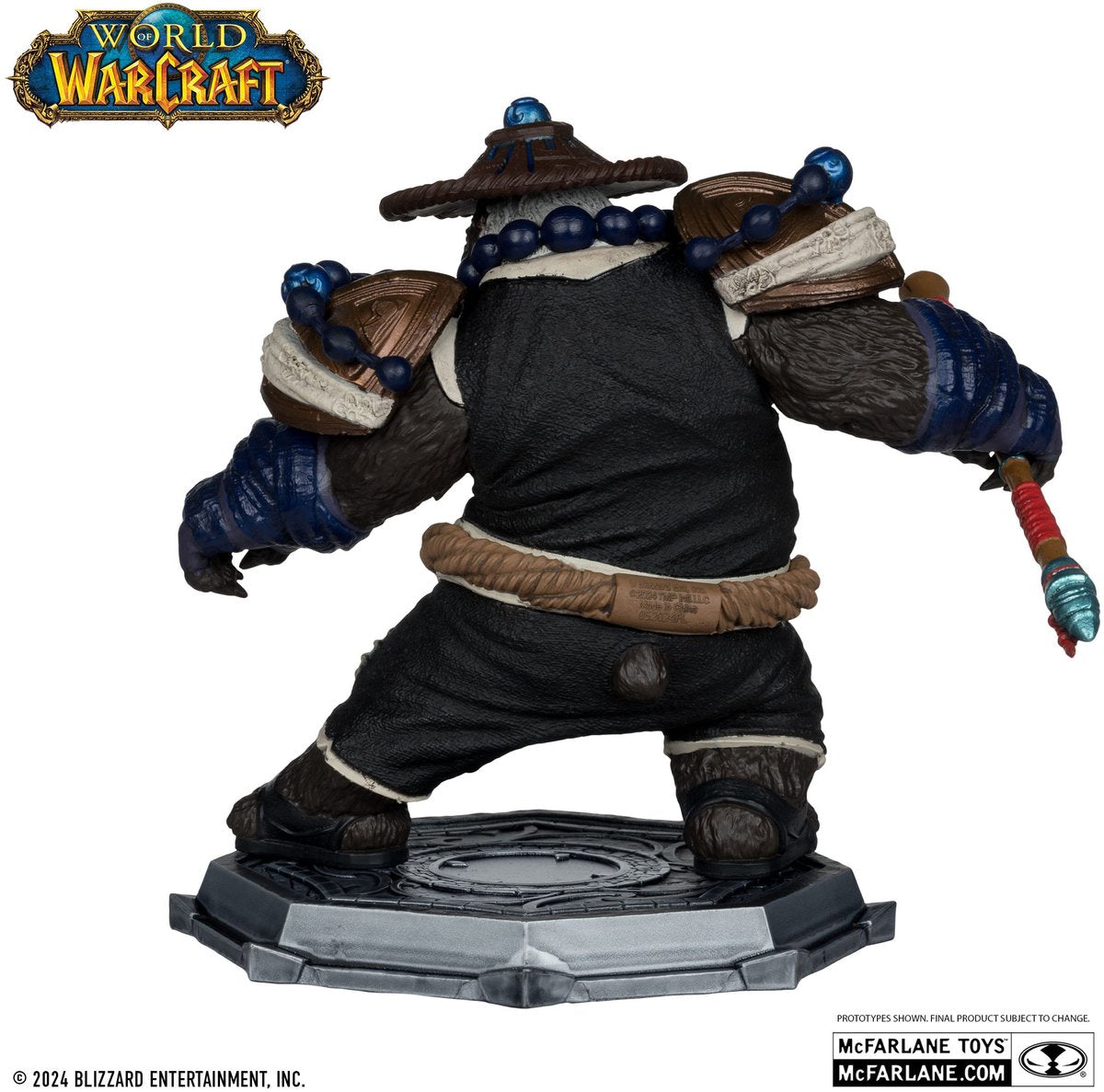 Mcfarlane world of warcraft actionfigurer pandaren munk rogue 15 cm - snestorm - legetøj