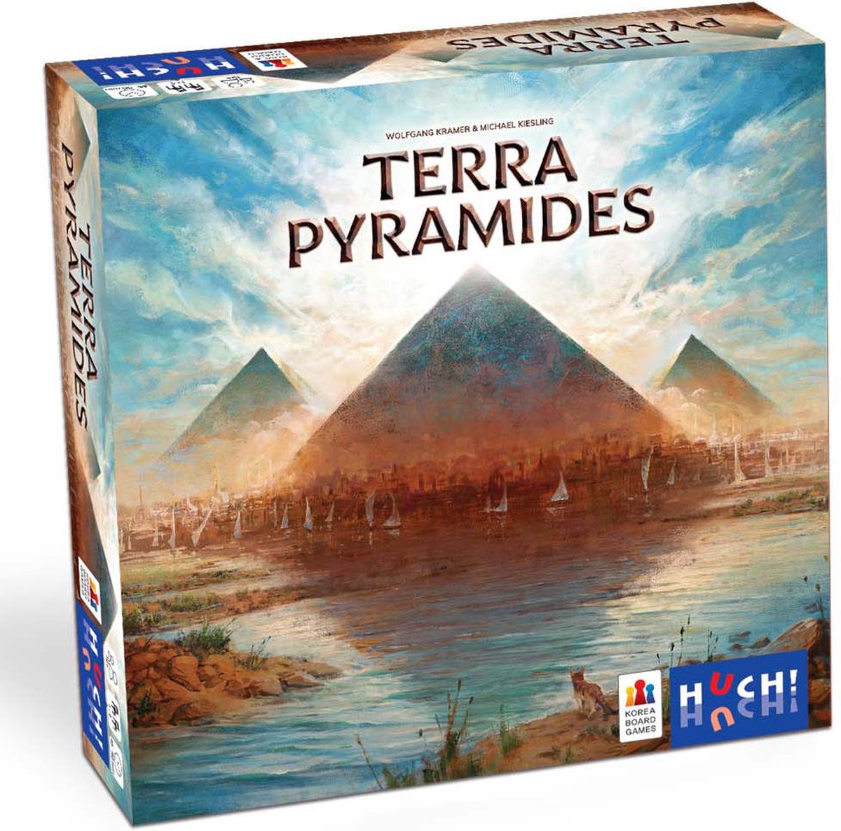 Huch! terra pyramides - brætspil