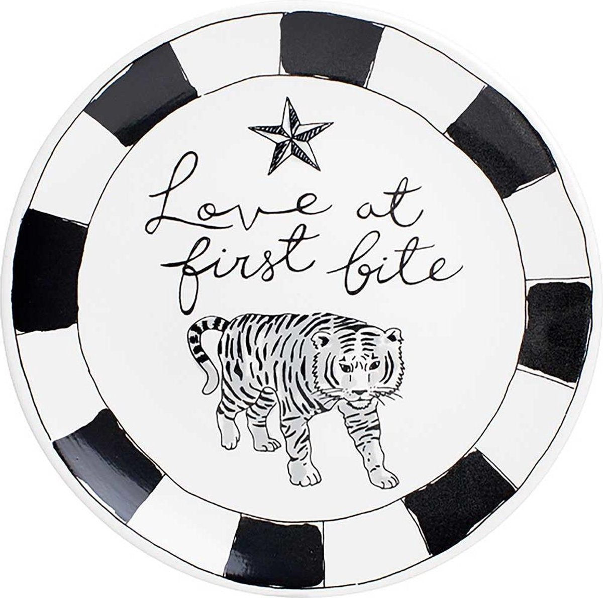 Blond amsterdam - x noir - bord - love at - ø 22 cm