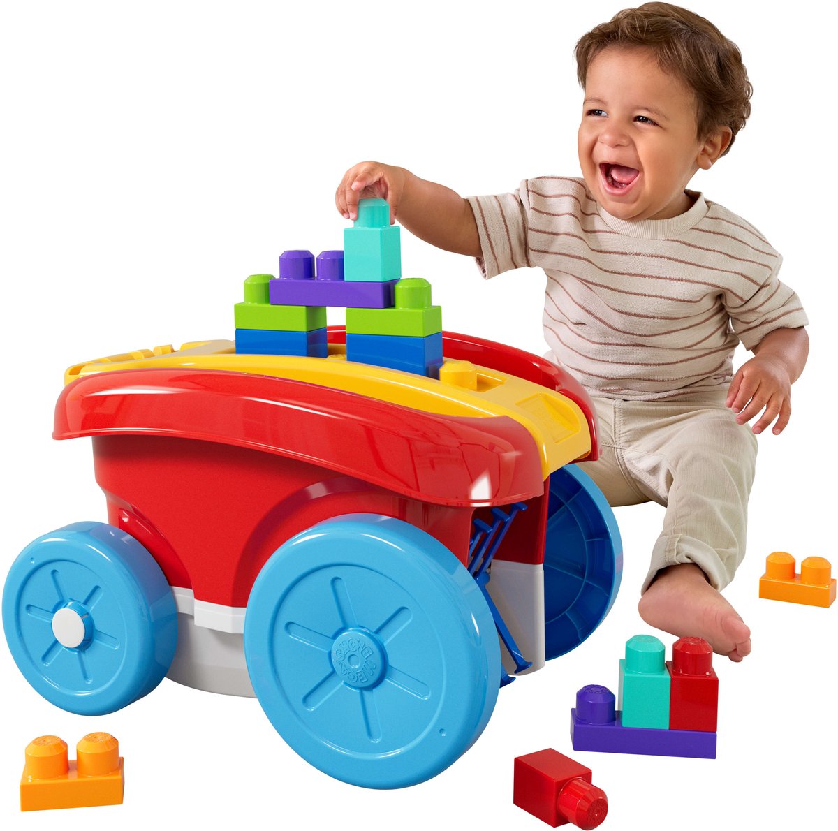 Mega Bloks First Builders blokskovl lastbil - byggelegetøj - 20 dele