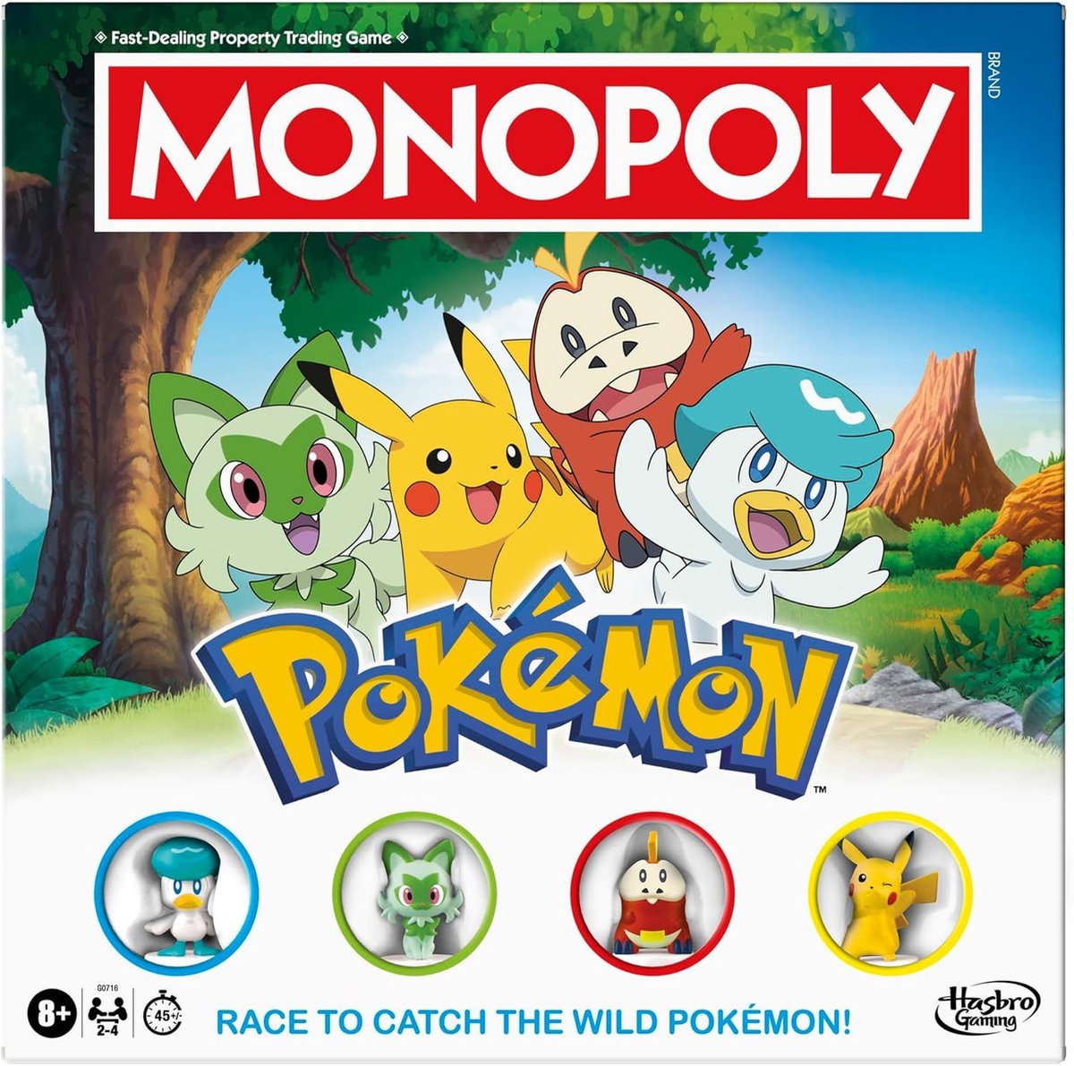 Monopoly Pokémon Edition (engelsk)