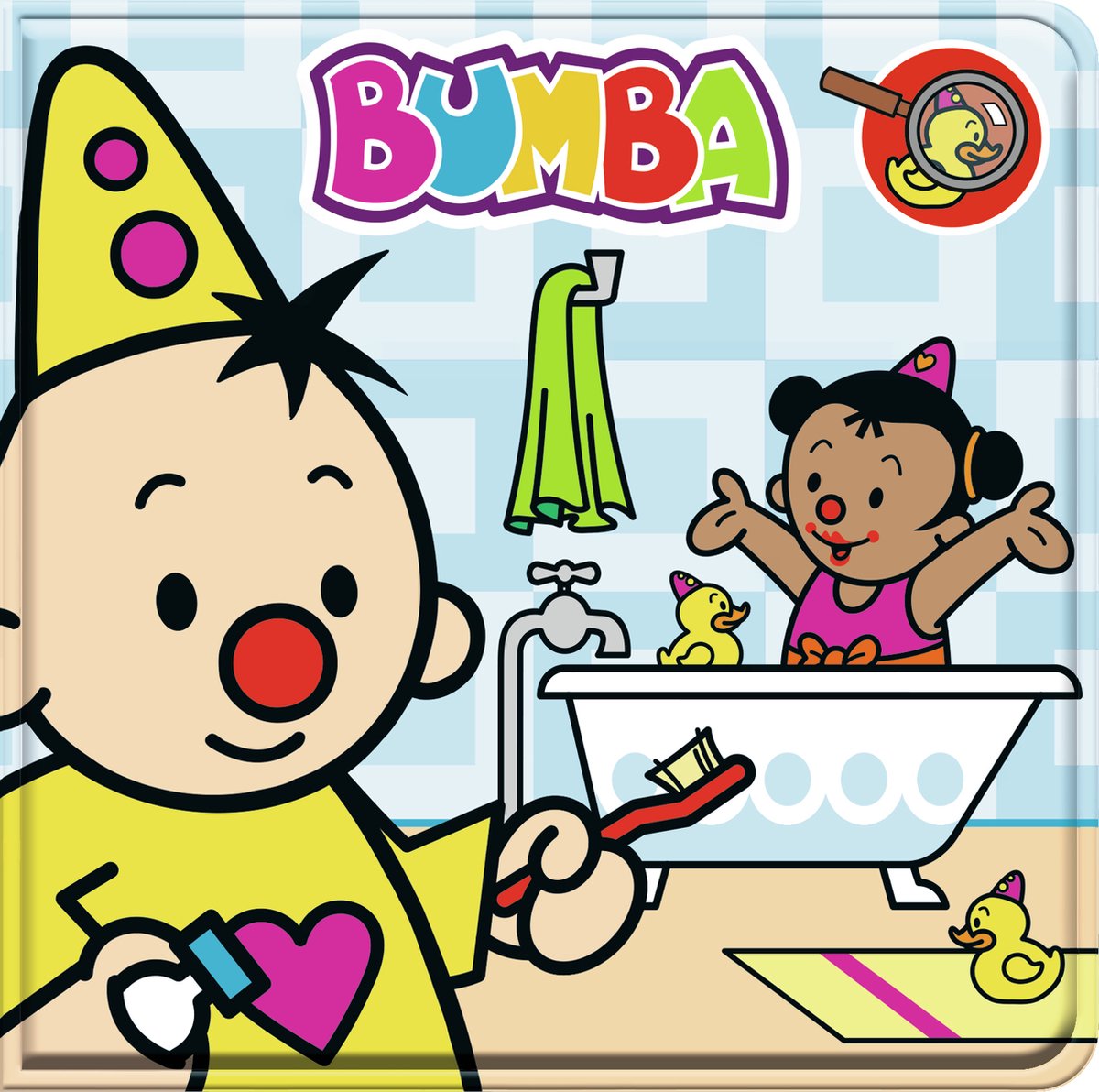 Bumba badelegetøj og bumbina badehæfte