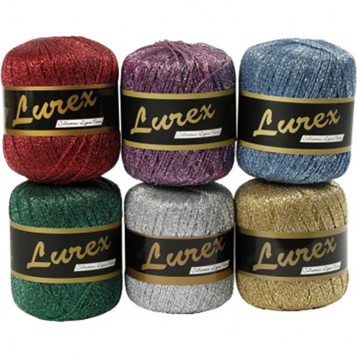 Creativ virksomhed https: www.cchobby.nl lurex-glitter-yarn-l-160-m-diverse-colours-6x25-gr-1-doos