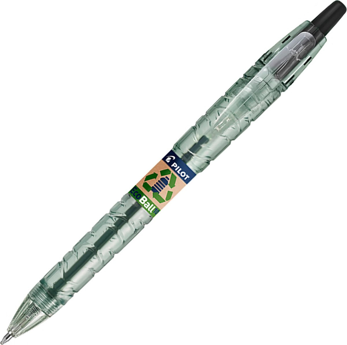 Pilot kuglepen begreen b2p ecoball medium sort | 10 stk