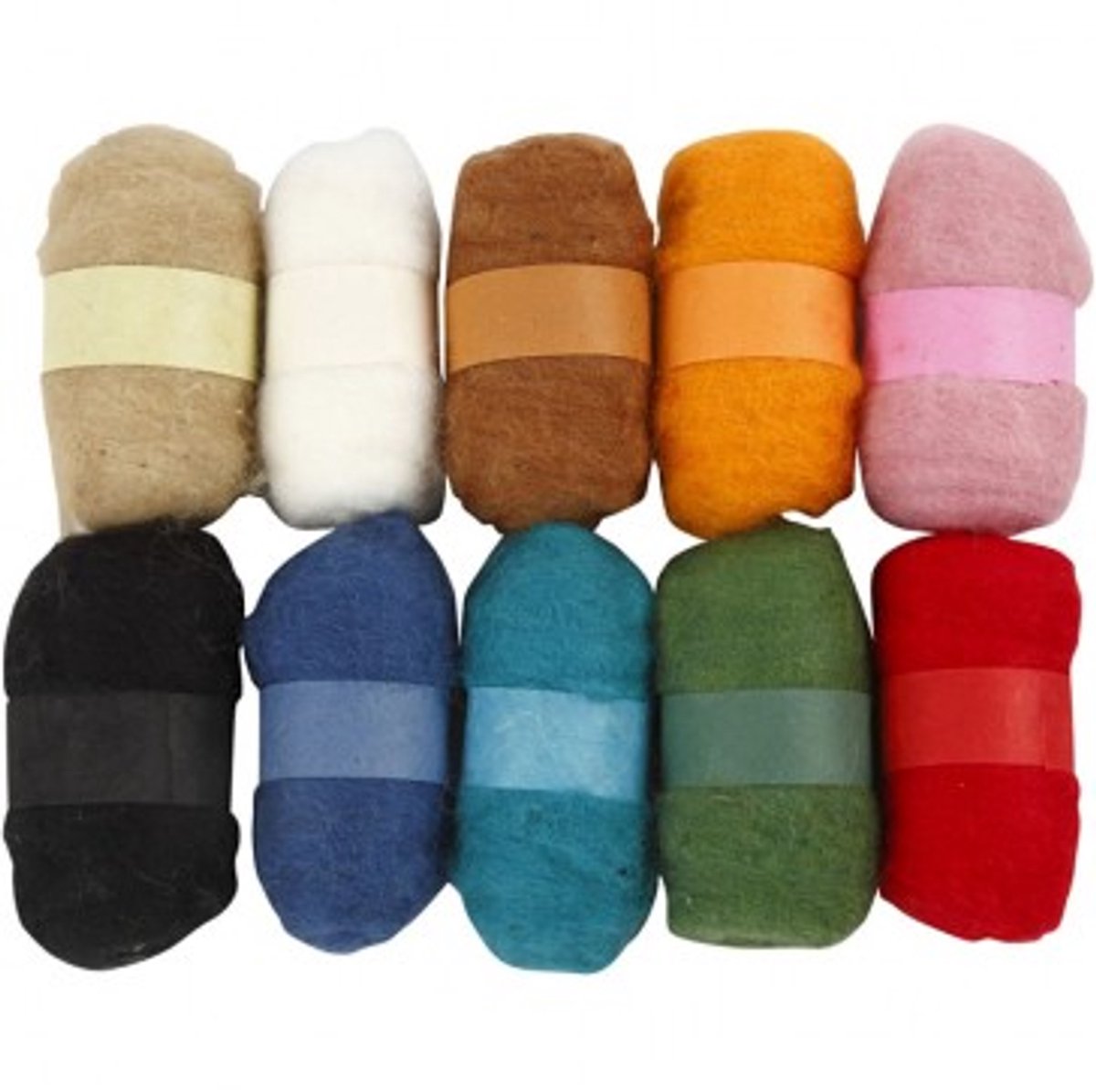 Creativ virksomhed https: www.cchobby.nl carded-wool-various-colors-10x25-gr-1-doos