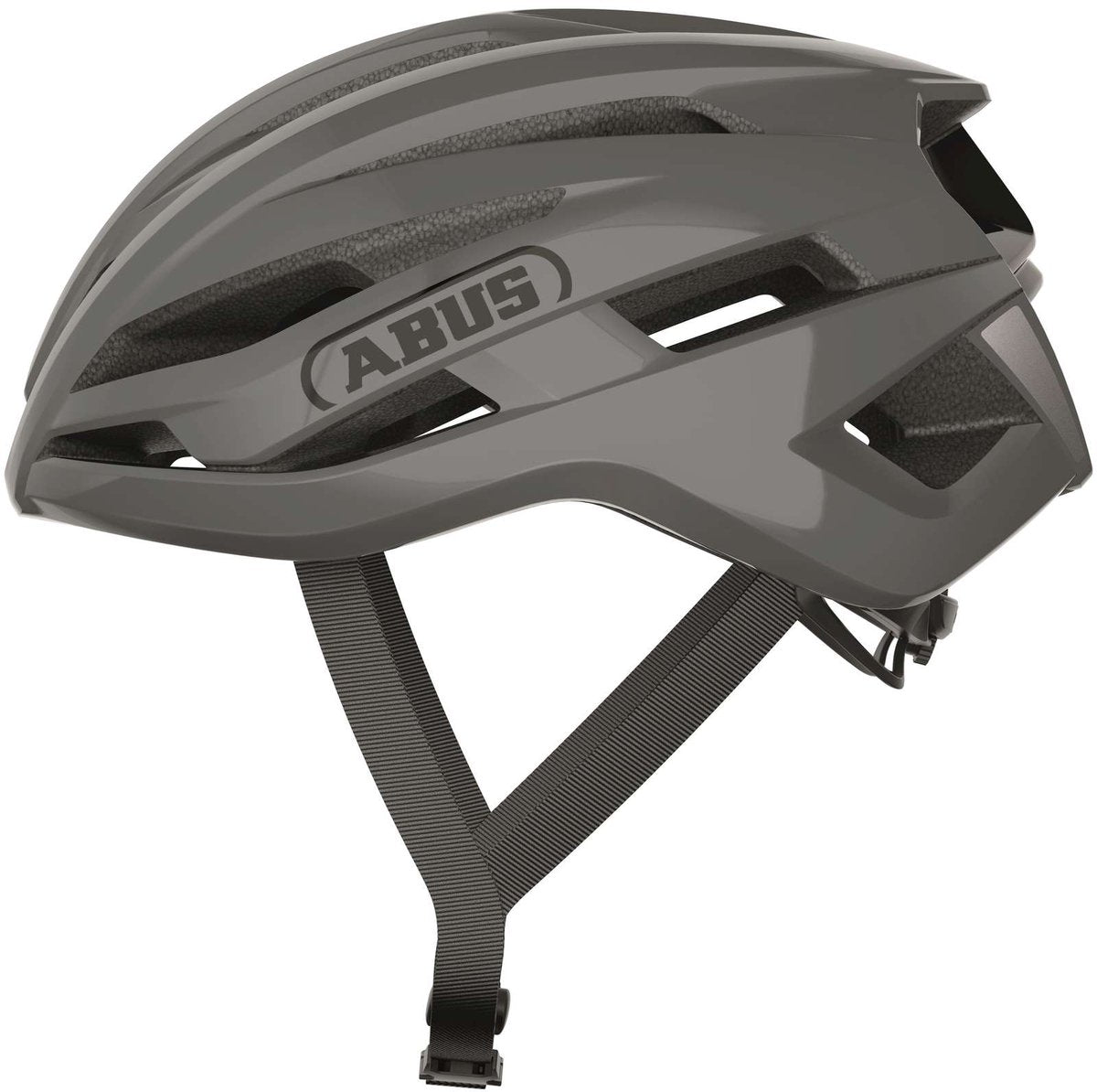 Abus cykelhjelm stormchaser ace race grå m - 54-58 cm - grå - velegnet til brug på racercykler - gruscykler - 220 g