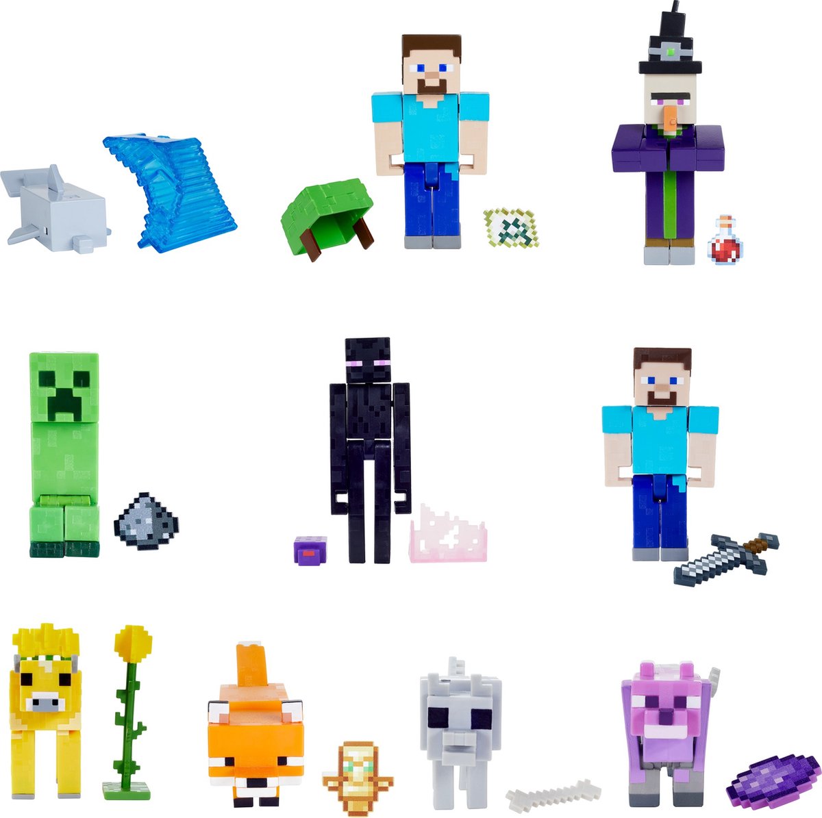 Mattel minecraft gtp08 legetøjsfigur børn - 1 stk