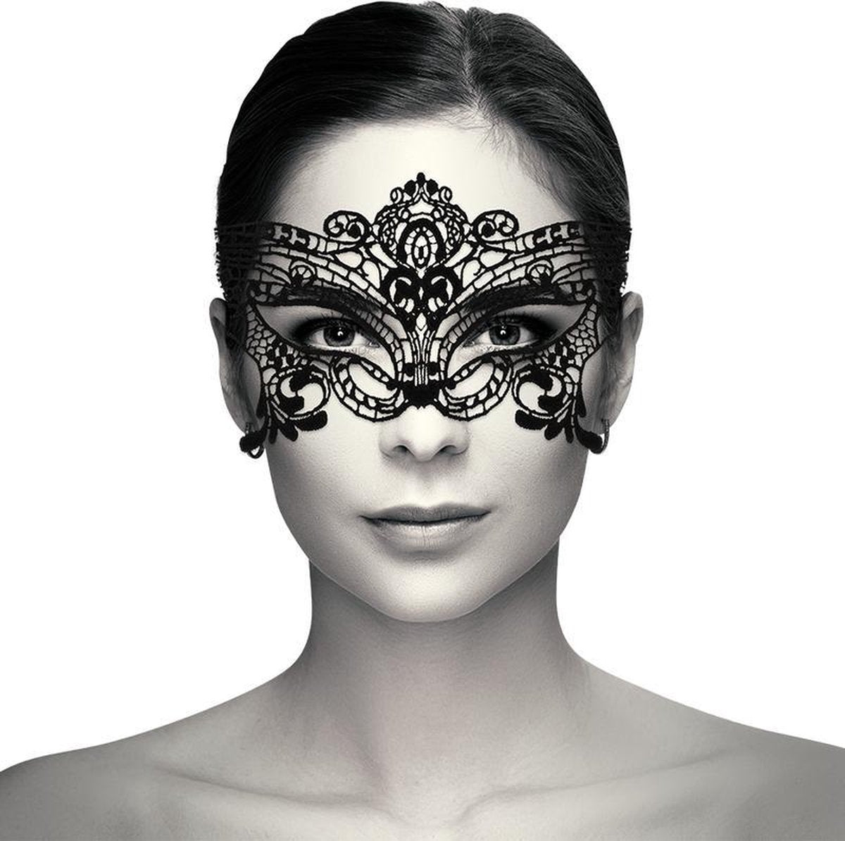 Coquette chic desire - blonde maske sort