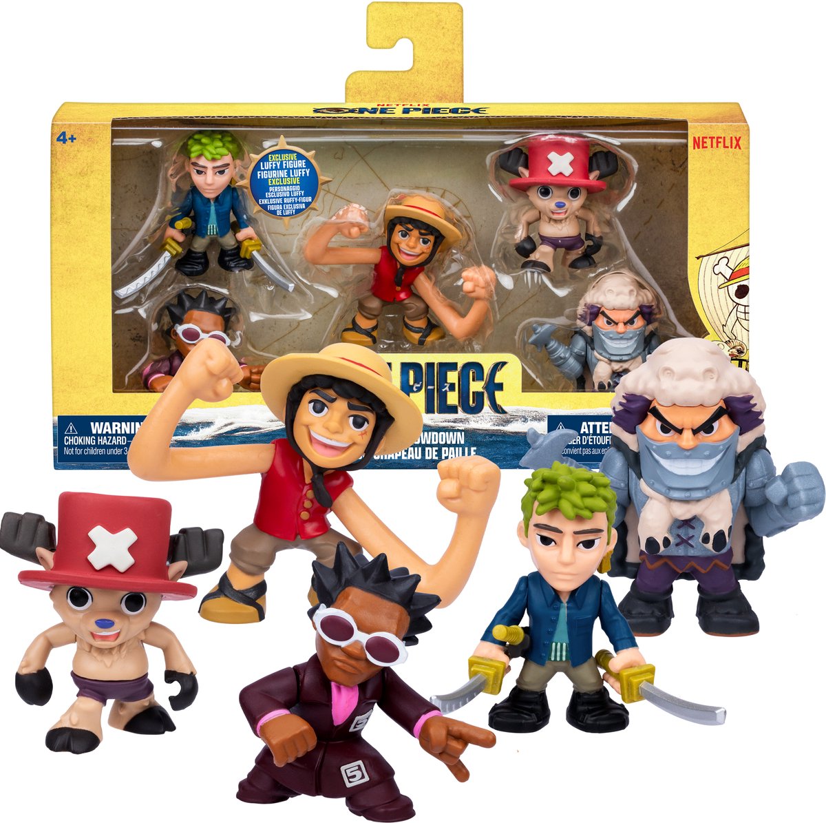 Et stykke – netflix-pakke minifigurer – 5 styk – zoro