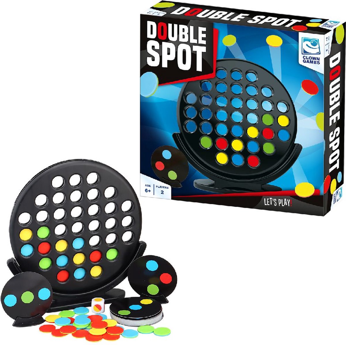 Klovnespil dobbelt spot spil