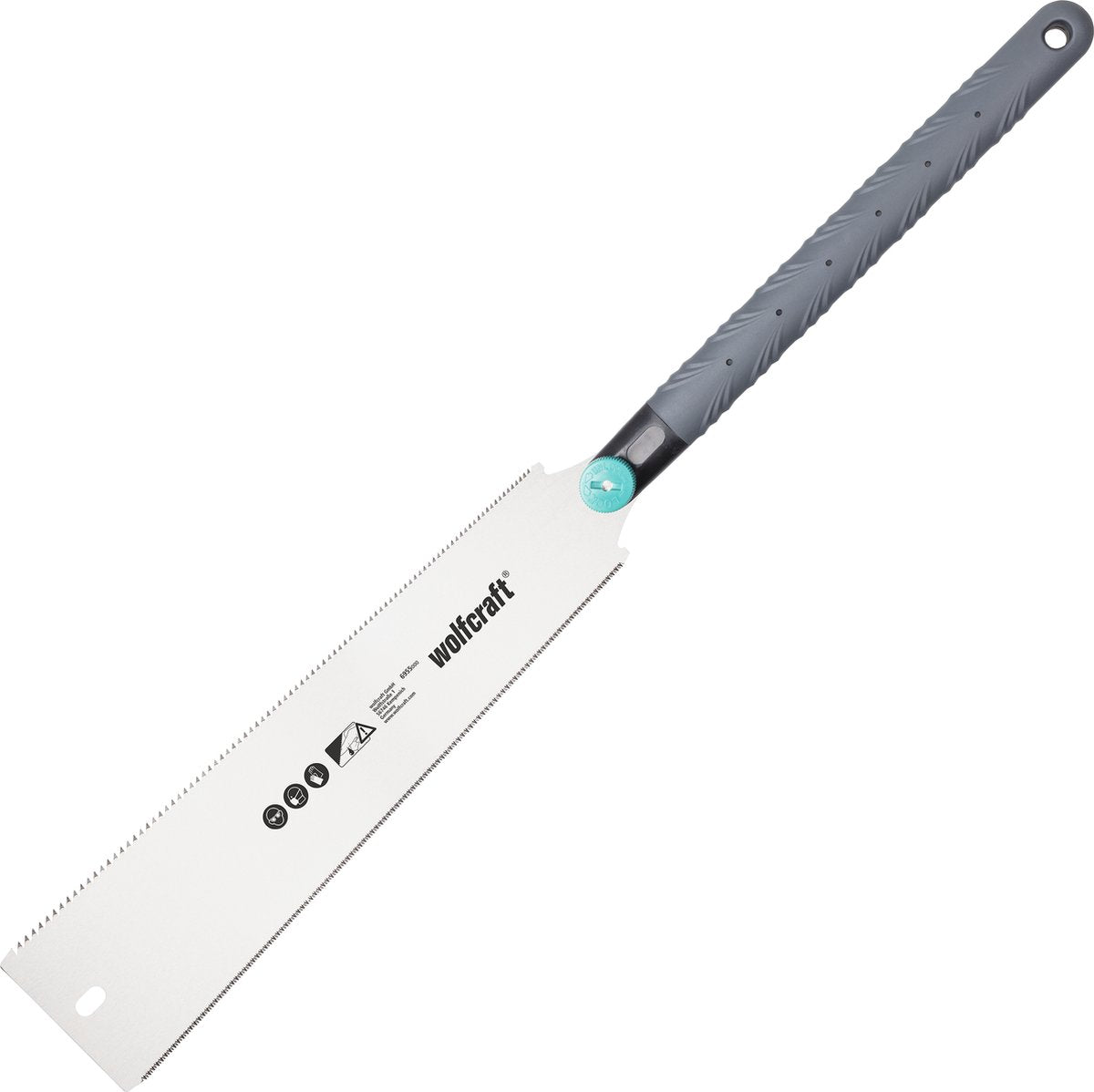Wolfcraft - Japansk sav 330 mm - træksav - Ryoba - 6955000