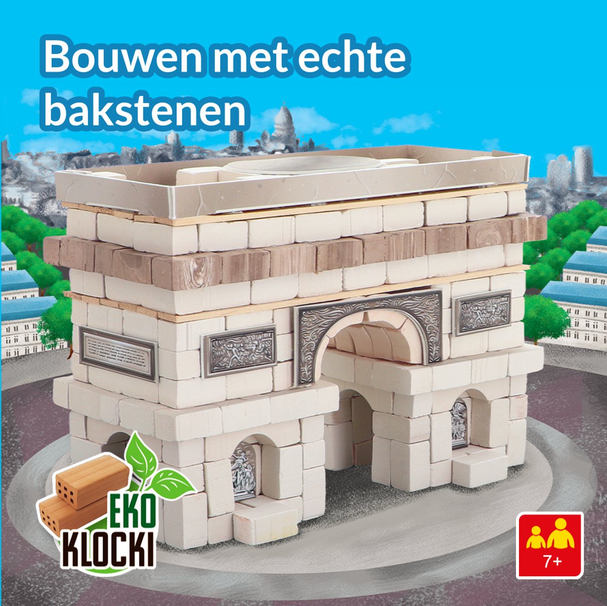 Trefl mursten trick rejse - triumfbuen - byggeklodser