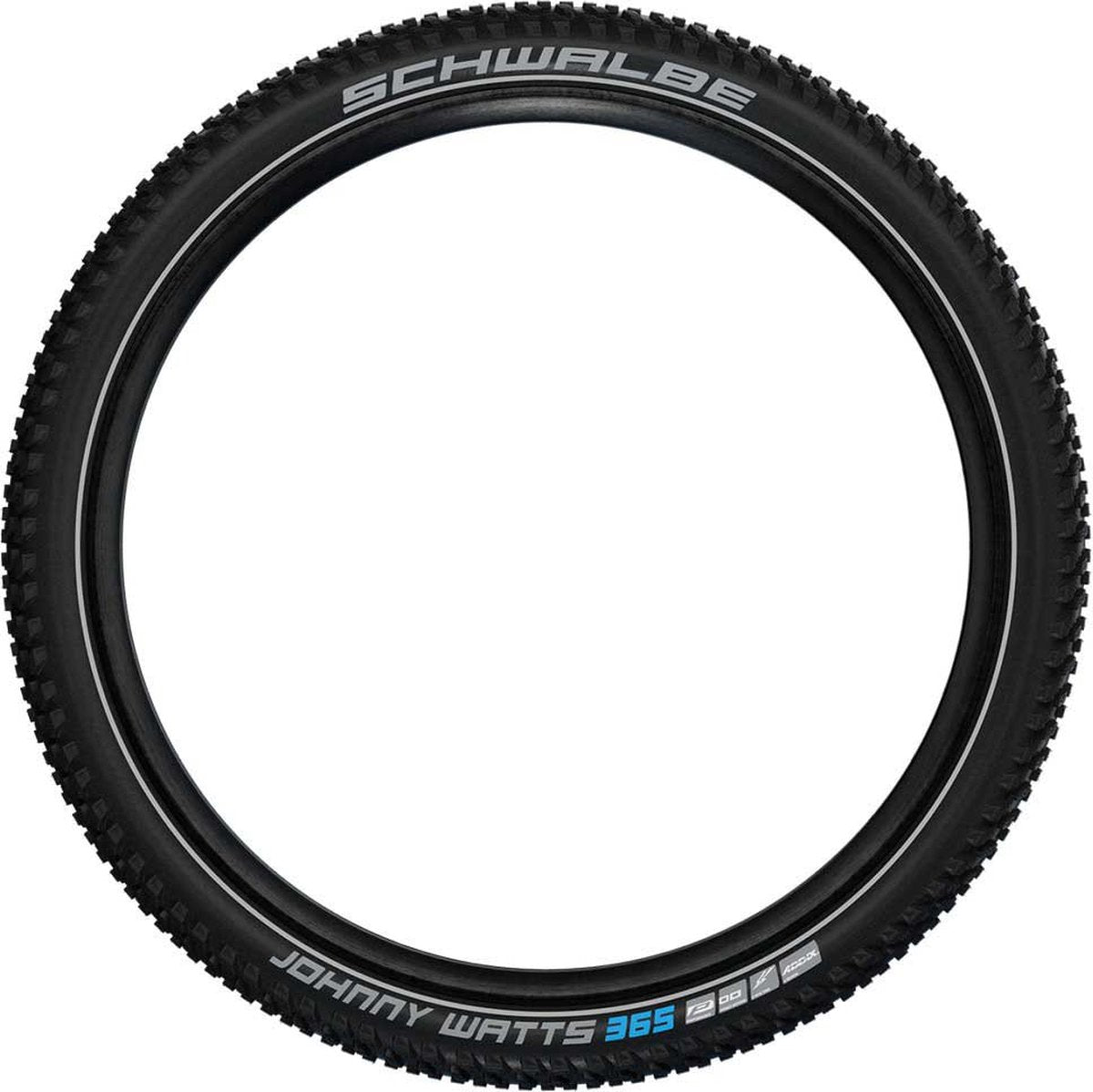 Schwalbe johnny watts 29'' x 2.60 stift mtb-dæk sort 29'' x 2.60