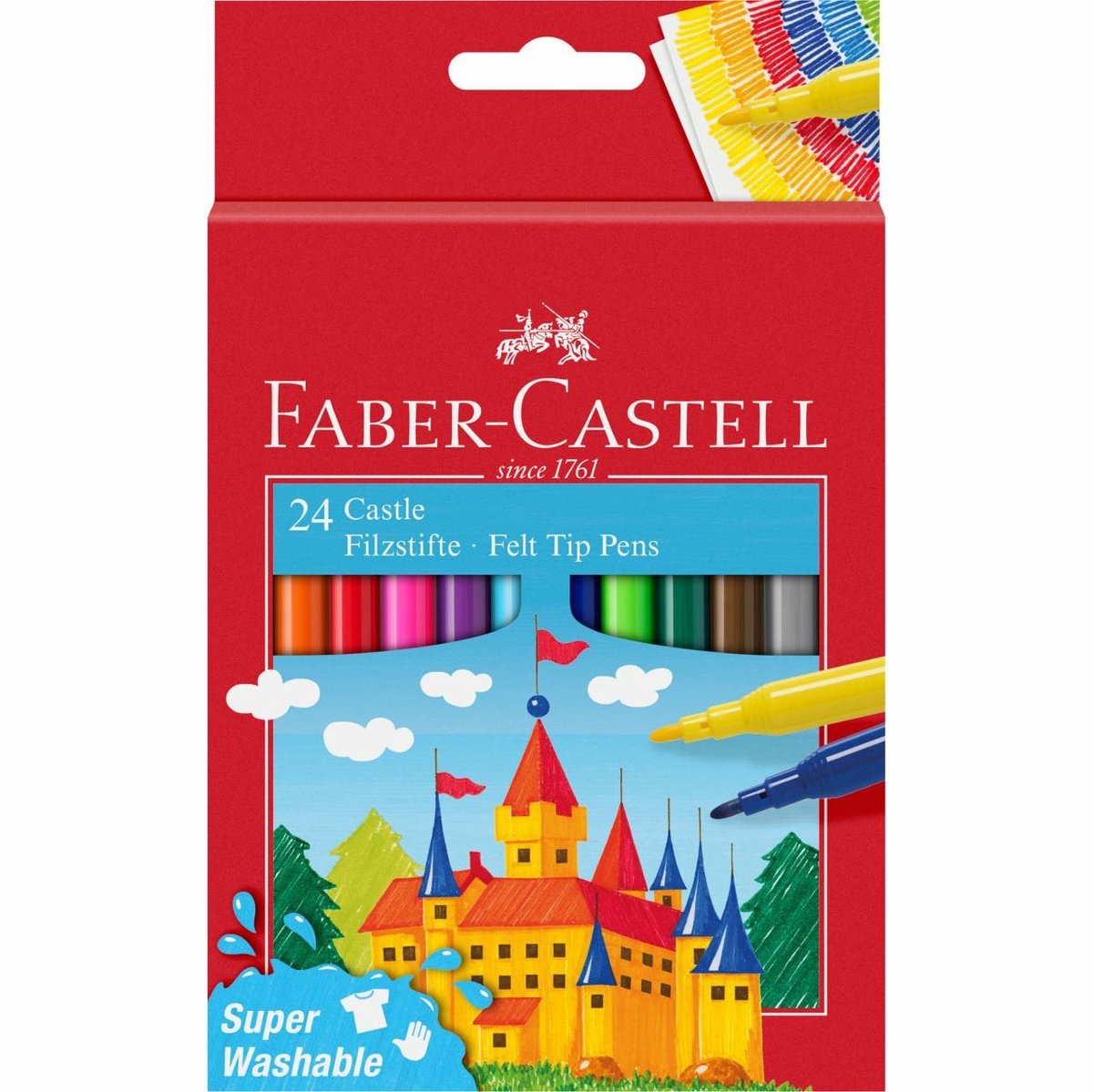 Faber-castell tuschpenne - 24 stykker - fc-554202