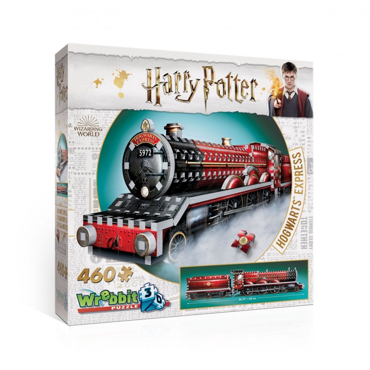 Wrebbit 3D-puslespil Harry Potter Hogwarts Express 460 brikker