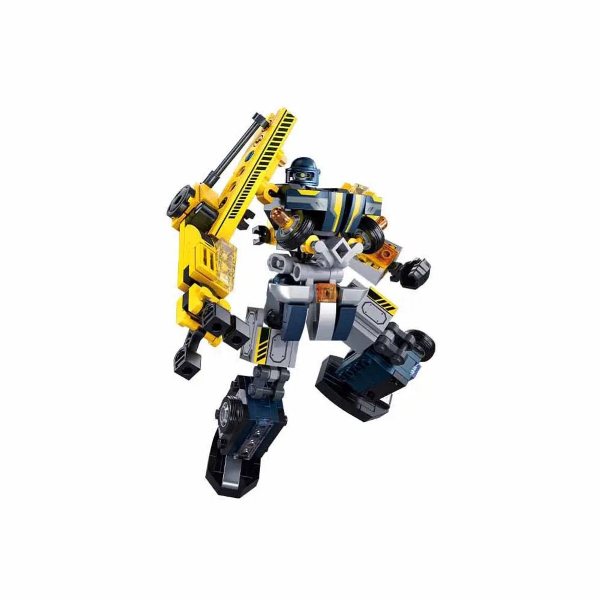 Sluban exosuit robotkran byggelegetøj 2i1 actionfigur – byggelegetøj – byggesæt med 246 byggeklodser – m38-B1315 – fra 6 år