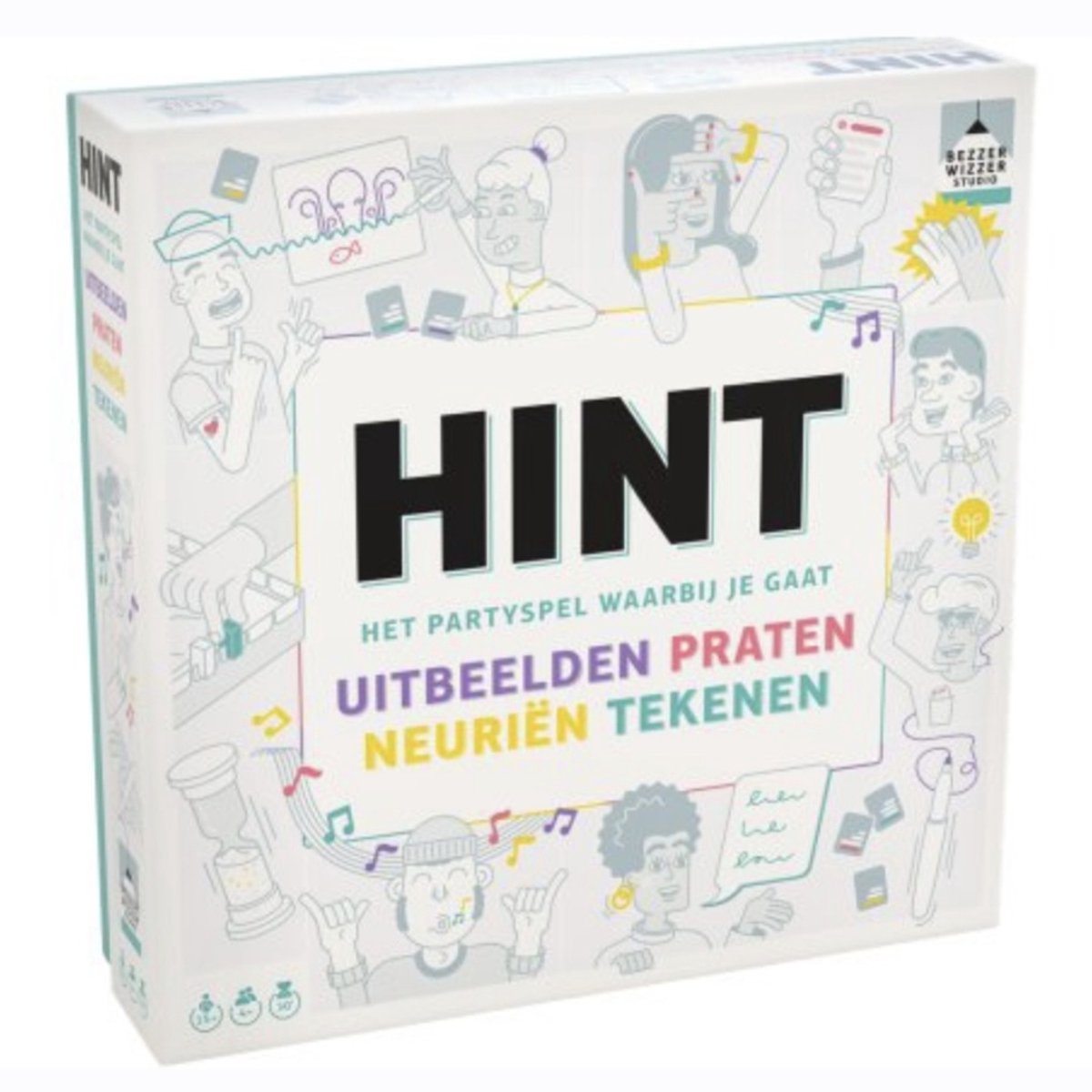 Asmodee festspil brætspil tip - kreativ gæt og tegning.