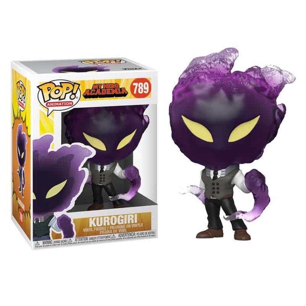 Funko my hero academia samleobjekt figur pop! animation kurogiri 9 cm flerfarvet