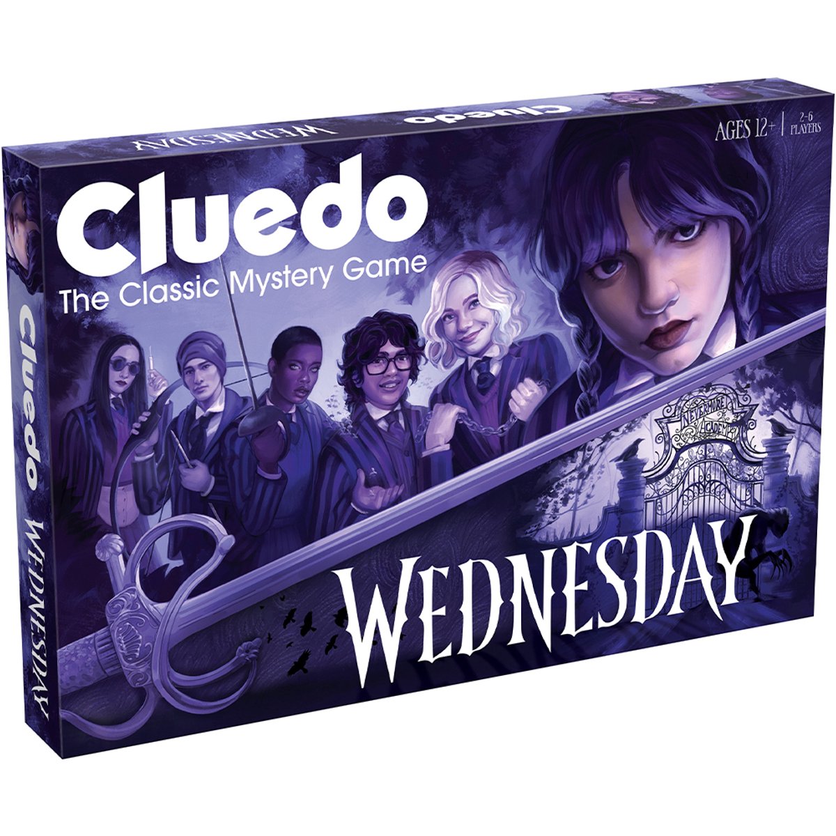 Vindertræk cluedo - brætspil - onsdag - engelsk