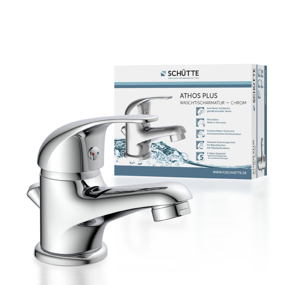 Ngk schutte athos plus etgrebs meran håndvask | krom 41100