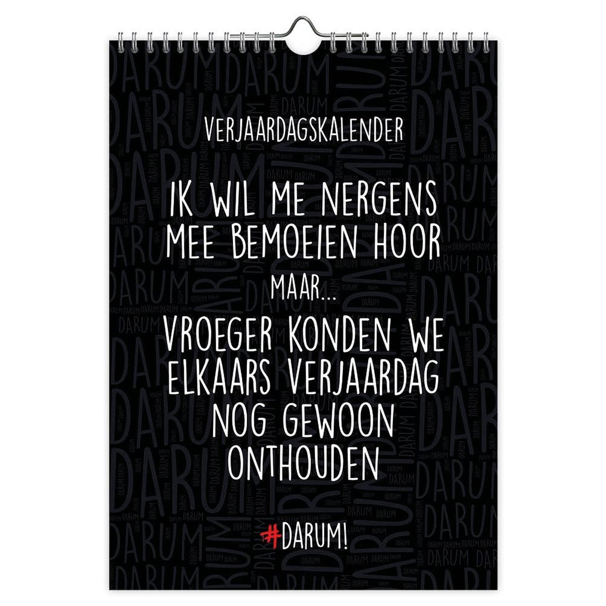 Darum - fødselsdagskalender - a4