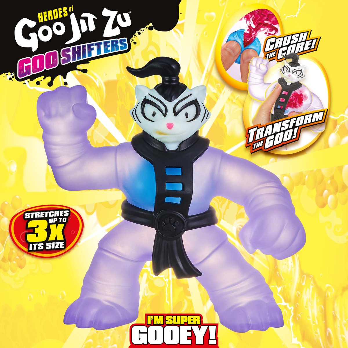 Goo jit zu shifters superhelte sæt - bengalen