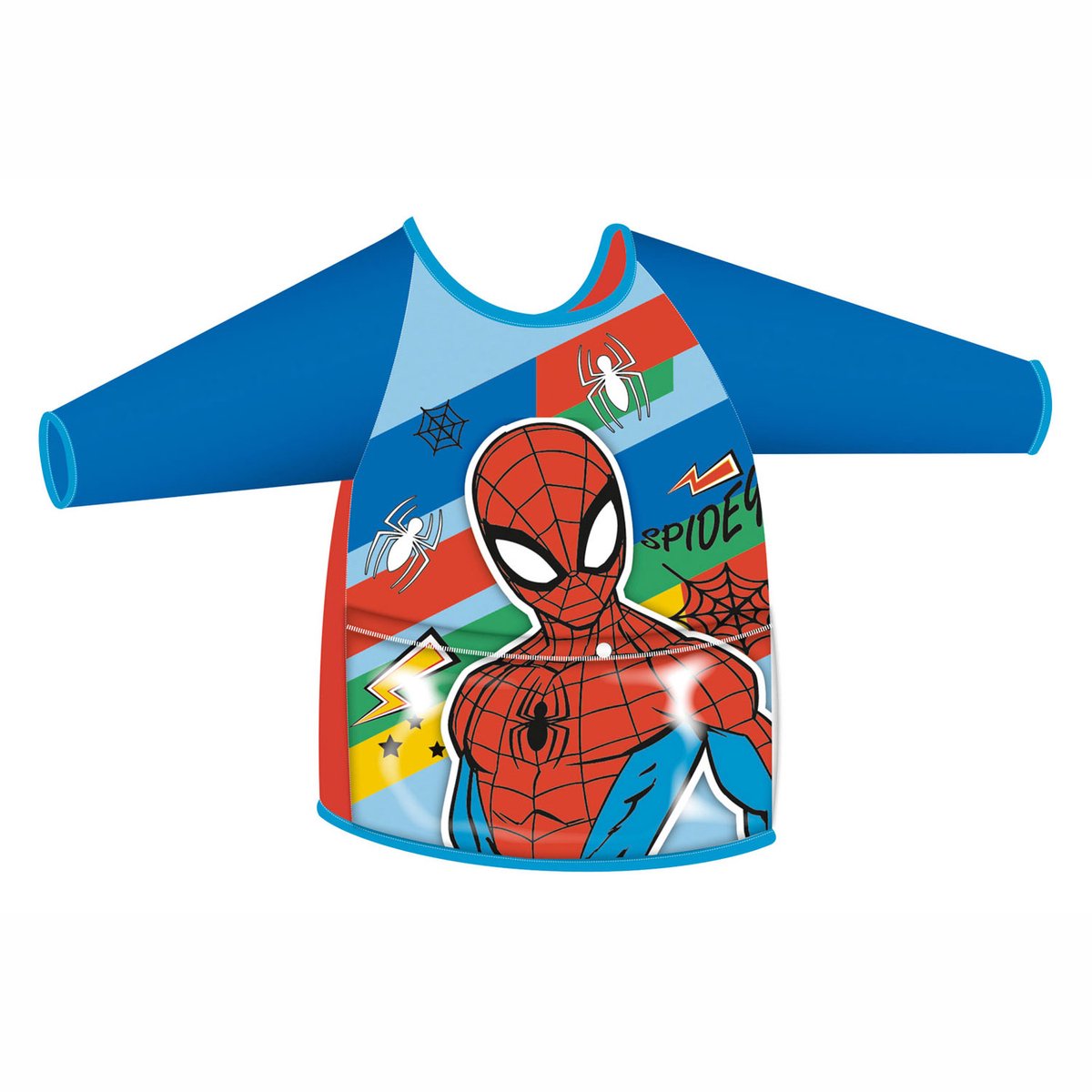 Marvel rodet forklæde spiderman, 2-4 år