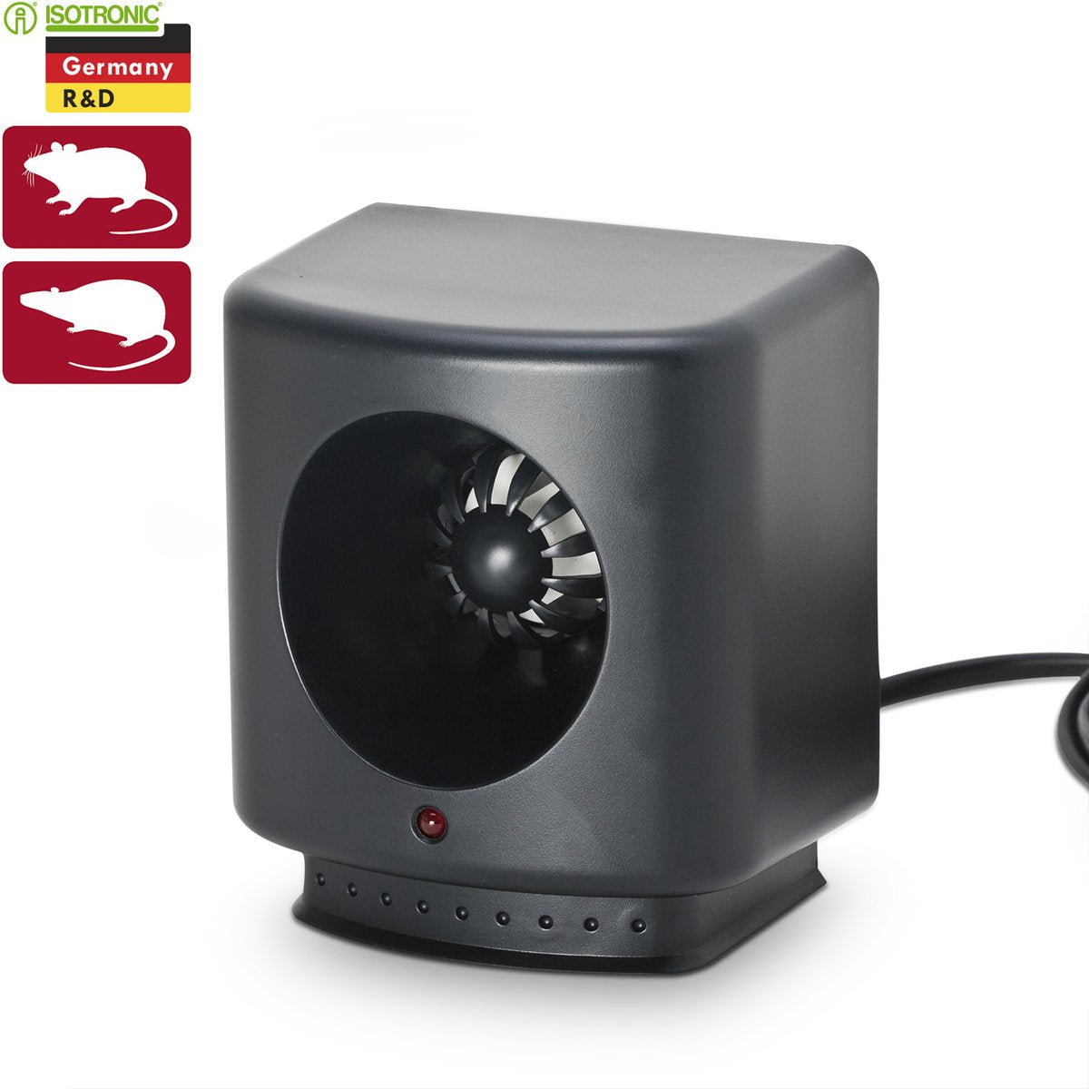 Isotronisk ultralyd xl200 mus og rottebekæmper