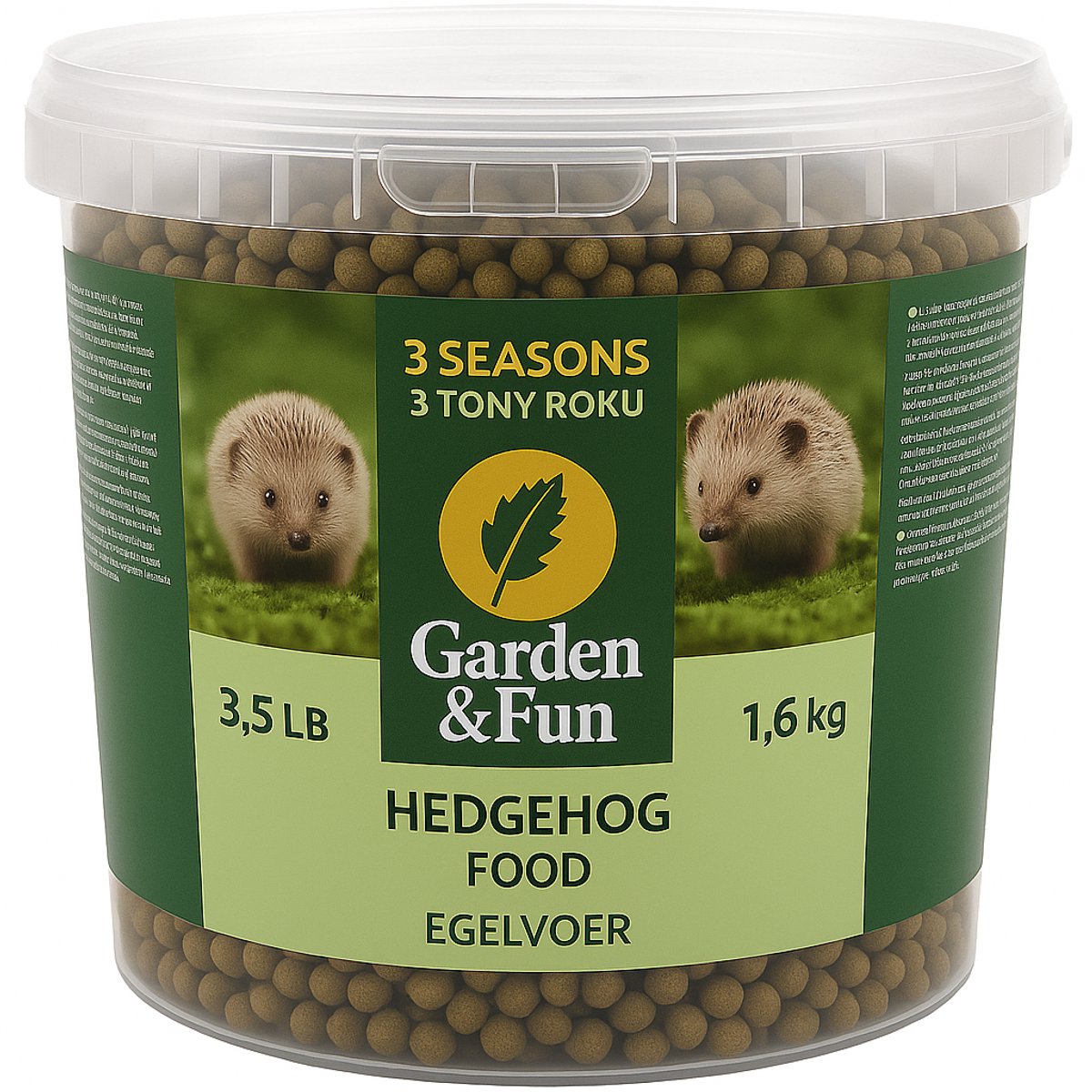 Have sjov pindsvinefoder - 1,6 kilo -