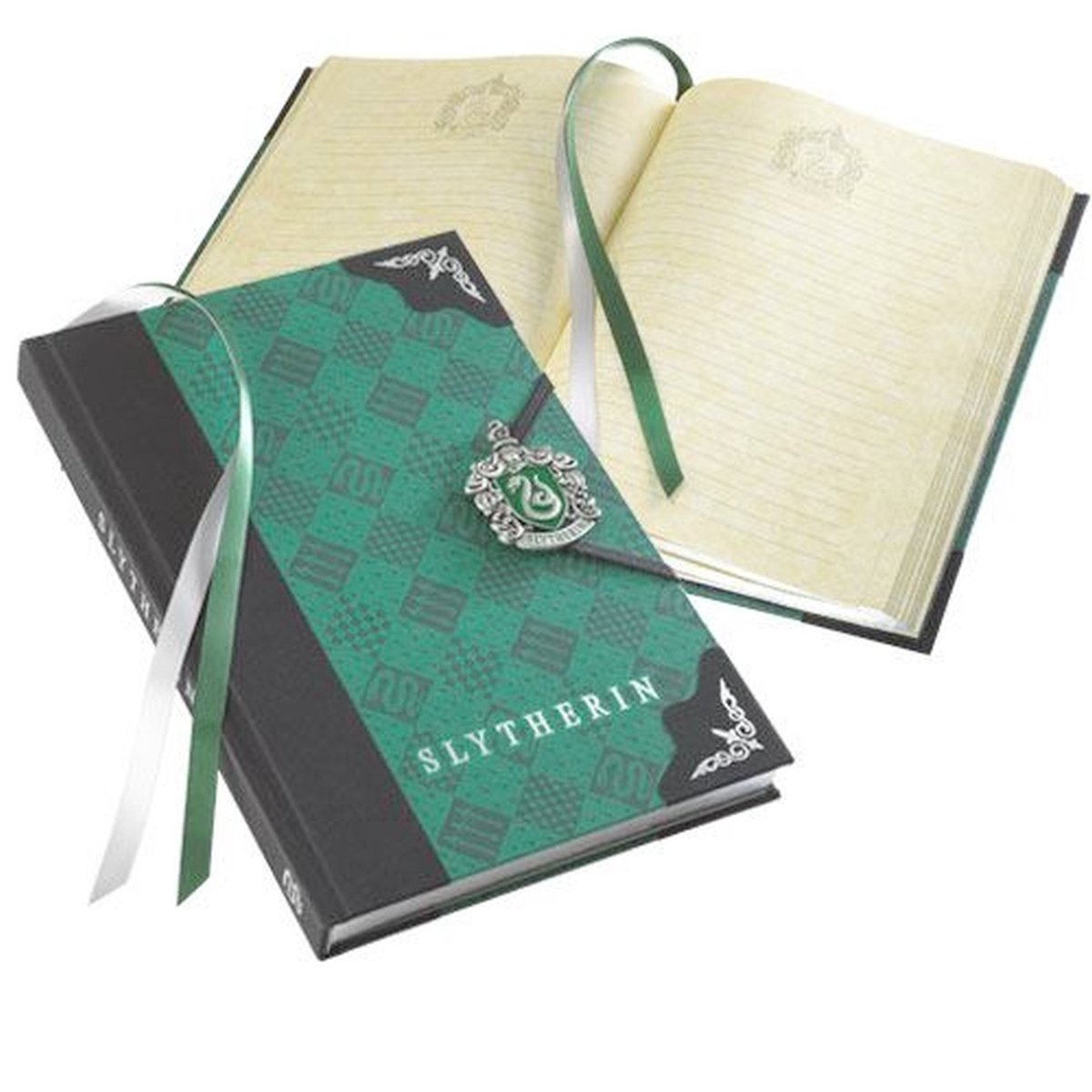Den ædle samling harry potter notesbog Slytherin journal green