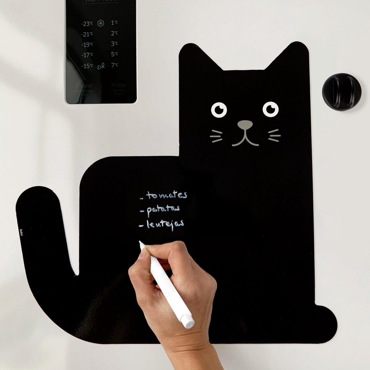 Balvi magnetisk køleskabstavle meowl