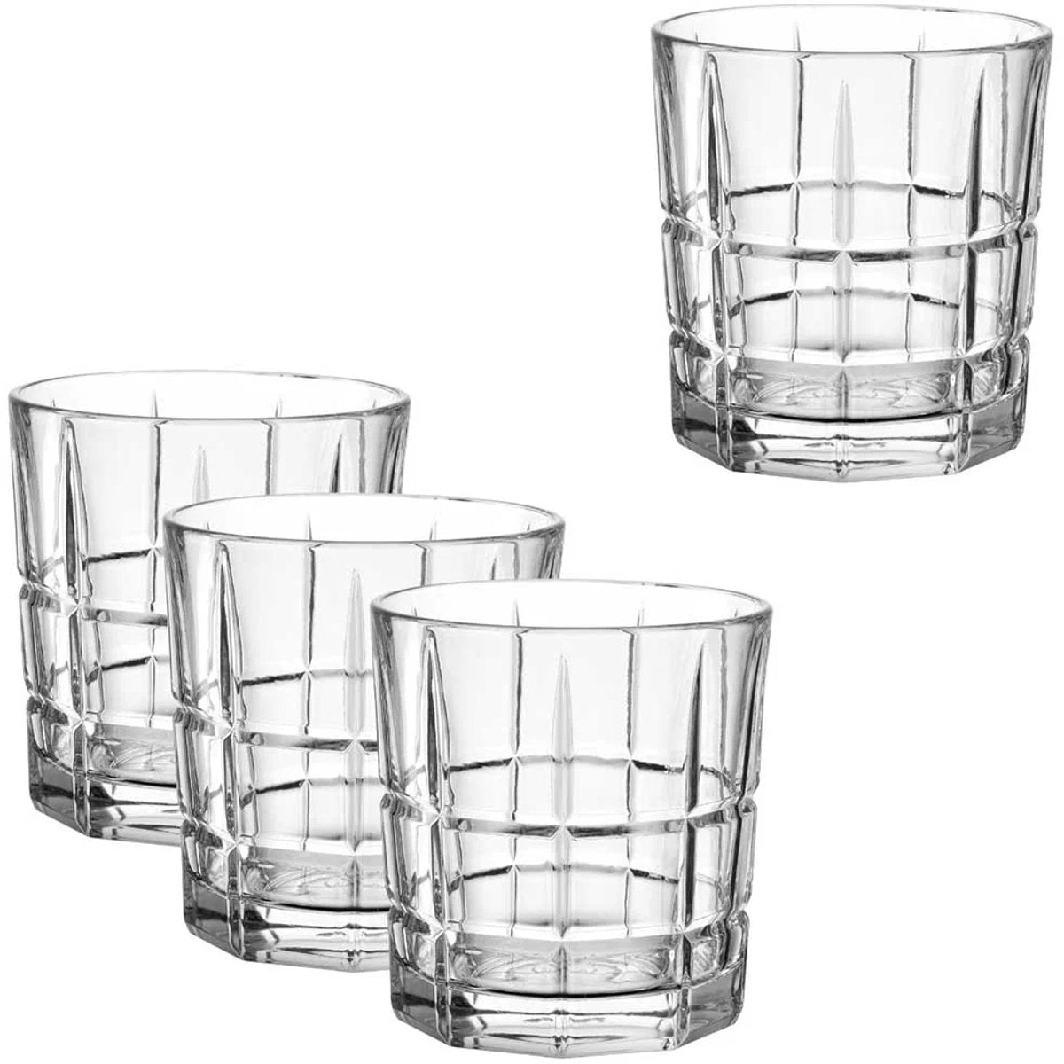 Leonardo spiritii nova whiskyglas 350ml - sæt 4