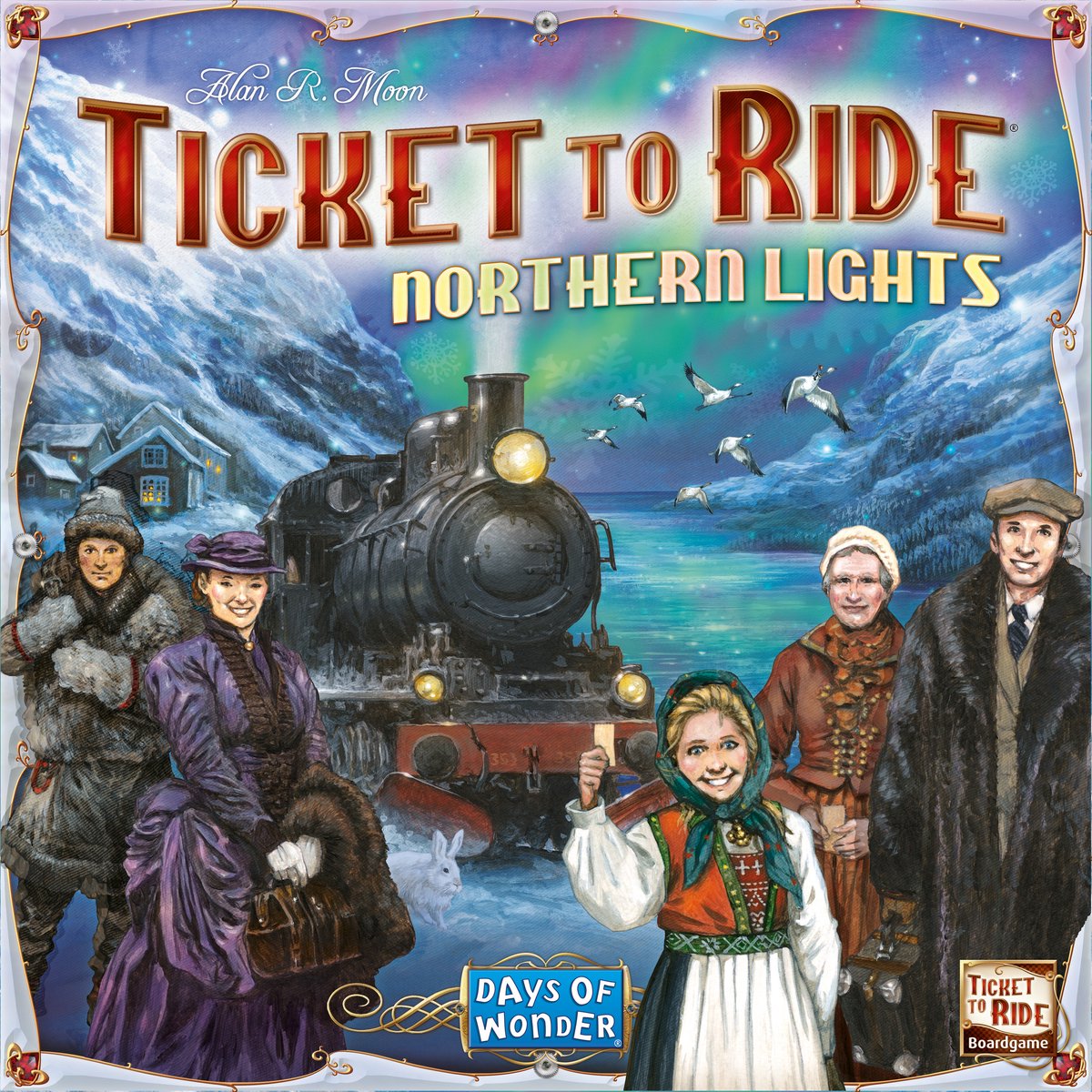 Asmodee billet til at ride - nordlys